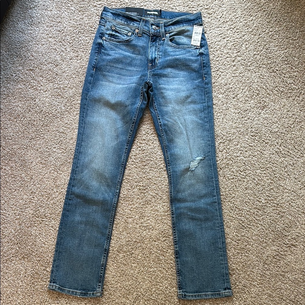 RSQ Straight Leg Blue Jeans Timeless Style